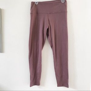 Mauve Ribbed Yoga Pant PINK Victoria’s Secret